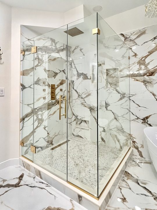 Oak Grove 90 dgree swing door in Brock Hall, Bowie, MD