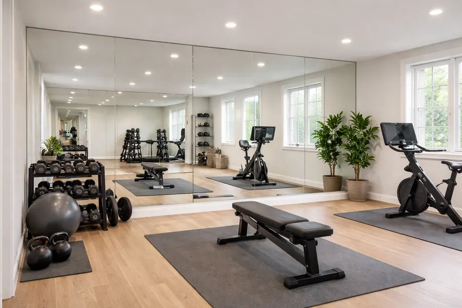 Custom mirror, Gym Mirror Wall