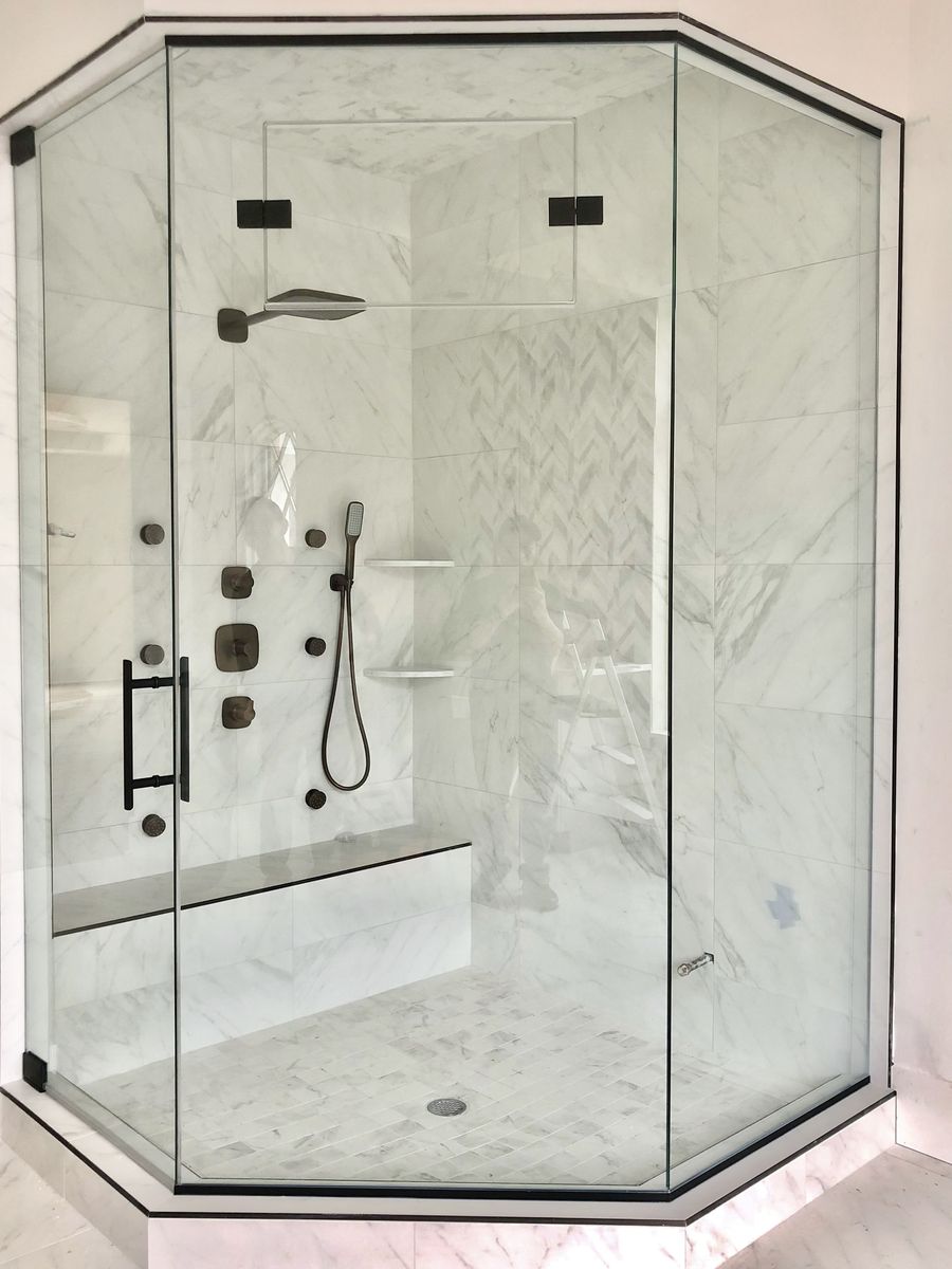 Steam shower enclosure
