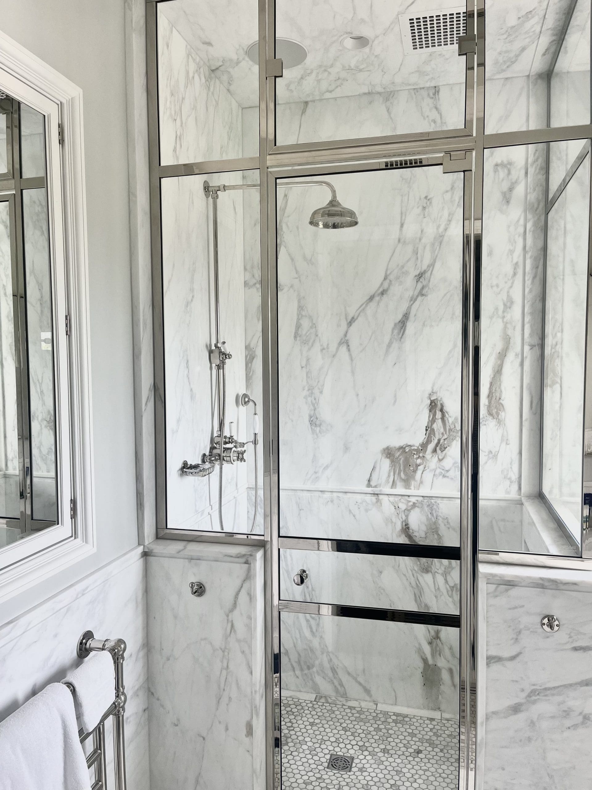 Shower Doors - Solid Brass Regal Series
